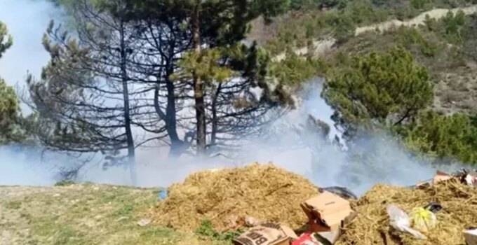 Kütahya’da çıkan orman yangını kontrol altına alındı