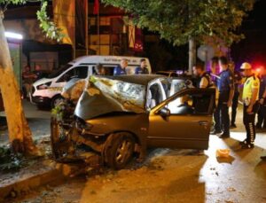 Denizli’de feci kaza! 2 ölü, 1 ağır yaralı