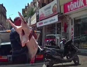 Gören şaştı kaldı: Etler bagajda, hijyen umursanmadı