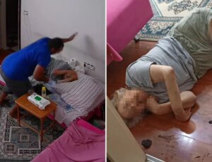 Yatalak annesini döverek komaya sokan şizofren doktor gözaltına alındı