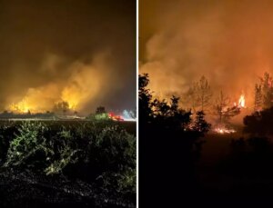 Alevlerin sardığı Kastamonu’dan gelen görüntüler iç açıcı değil