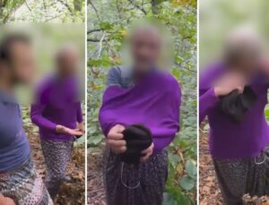 Bir ilimiz bu görüntüyü konuşuyor: Kadın kılığındaki baba-oğul suçüstü yakalandı
