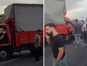 Diyarbakır-Mardin karayolunda feci kaza! 3’ü çocuk 14 yaralı