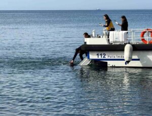 Erdek’te denizde erkek cesedi bulundu