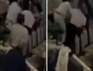 Heimlich manevrasıyla hayata tutundu