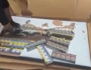 Kayseri’de 4 bin 210 paket gümrük kaçağı sigara ele geçirildi