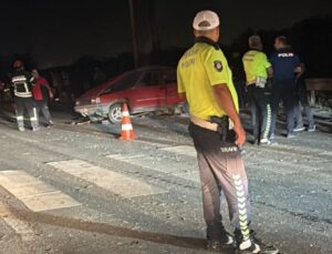 Mersin’de trafik kazası: 1 ölü, 4 yaralı
