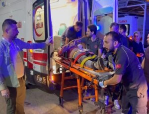 Otomobil şarampole yuvarlandı! İki ağır yaralı var