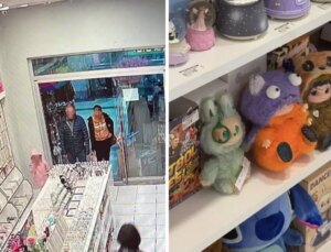 Popüler oyuncak çılgınlığı hırsızlığa dönüştü! O anlar kameraya yansıdı