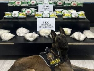 Yol kontrollerinde 43 kilo uyuşturucu ele geçirildi: 2 tutuklama