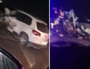 Ankara’da iki otomobil kafa kafaya çarpıştı: 4 ölü, 3 yaralı