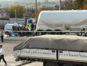 Ankara’da kahreden kaza! Otomobil hurdaya döndü, 3 kişilik aile yok oldu