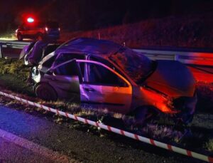 Çorum’da otomobil devrildi: 1 ölü, 2 yaralı