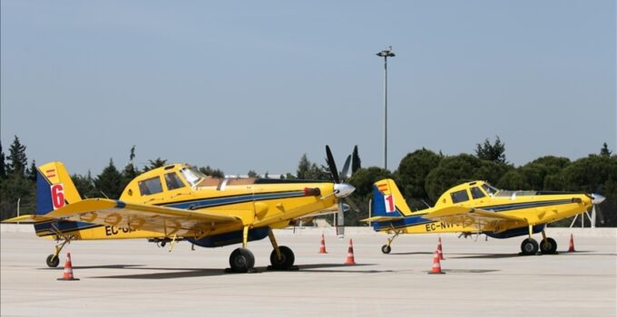 Hırvatistan’da düşen yangın söndürme uçağının pilotu şehit oldu