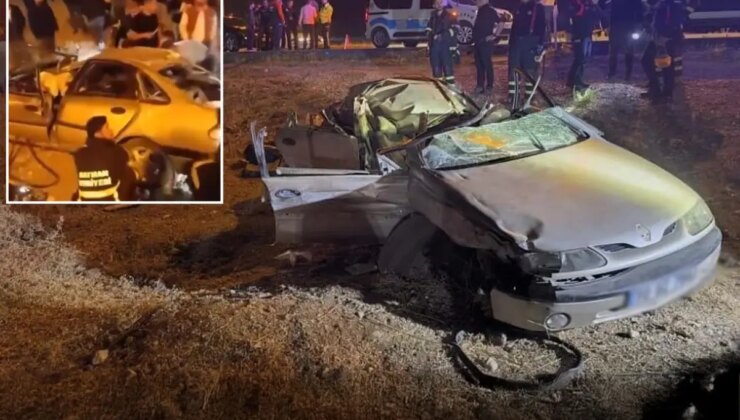Otomobil tıra çarpıp şarampole yuvarlandı! 6 ve 8 yaşındaki iki kardeş hayatını kaybetti