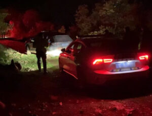 Polisin ‘dur’ ihtarına uymadı! Aracını bırakıp ormana kaçtı