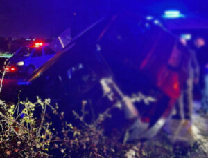 Sakarya’da trafik kazası: 1 ölü, 2 yaralı