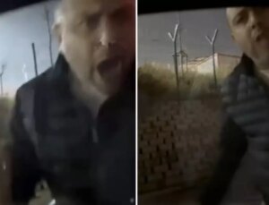 Tartıştığı sürücüye kornayla saldırdı