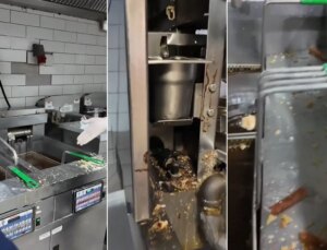 Zehirlenme skandallarının ardından ünlü restoran zincirlerinden mide bulandıran görüntüler