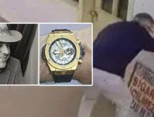 40 bin dolarlık saat ünlü dolandırıcı Raki’nin ‘Kunduzi’ tekniğiyle çalındı!