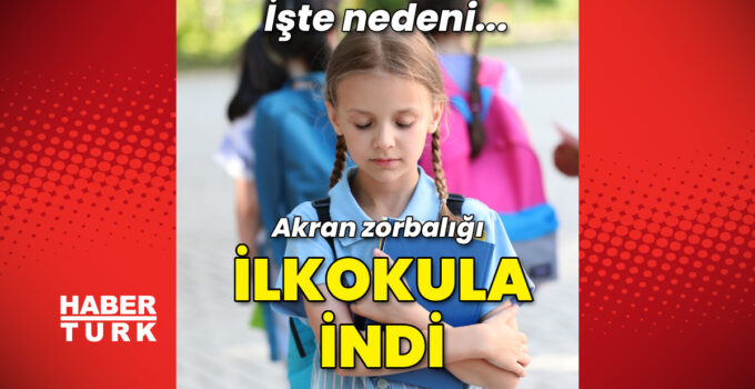 “Akran zorbalığının ilkokula inme nedeni dijital dünya”