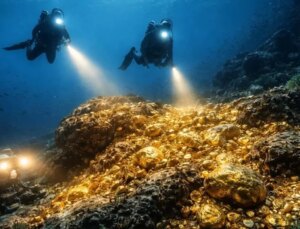 Çin’den tarihi keşif! Deniz altında dev altın madeni buldular