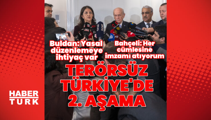 DEM Parti heyetinden Bahçeli’ye ziyaret