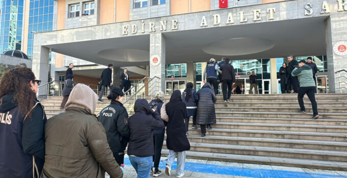 Edirne merkezli 5 ilde FETÖ operasyonu: 6 tutuklama