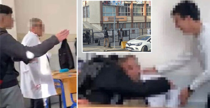 Öğretmen affetti ama polis affetmedi!