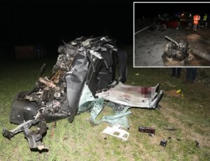 Polisin "dur" ihtarına uymadı! Katliam gibi kazada 5 kişi hayatını kaybetti