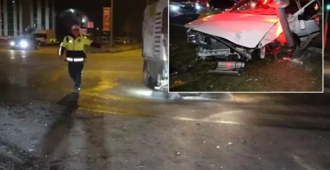 Polisten kaçan ehliyetsiz sürücü dehşet saçtı! Yaralılar var