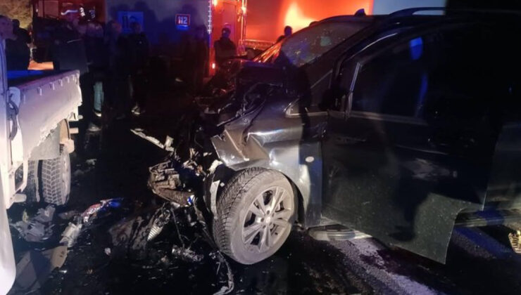 Sakarya’da trafik kazası: 1 ölü, 5 yaralı