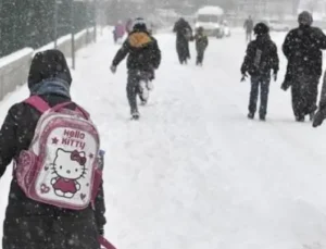 Malatya’da 4 İlçede Okullar Kar Nedeniyle Tatil Edildi