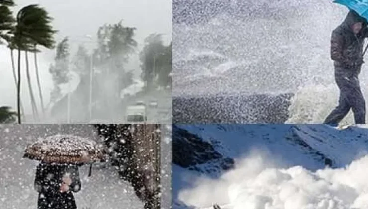 Türkiye Geneli İçin Kuvvetli Hava Tahminleri: Kar, Fırtına ve Buzlanma Riski Kapıda