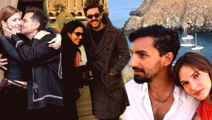 Ünlü İsimler Yeni Yaşlarını Aşk Dolu Kutlamalarla Karşıladı