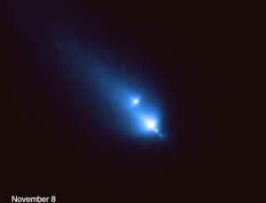Hubble, Parçalanan Kuyruklu Yıldızın Son Anlarını Kaydetti