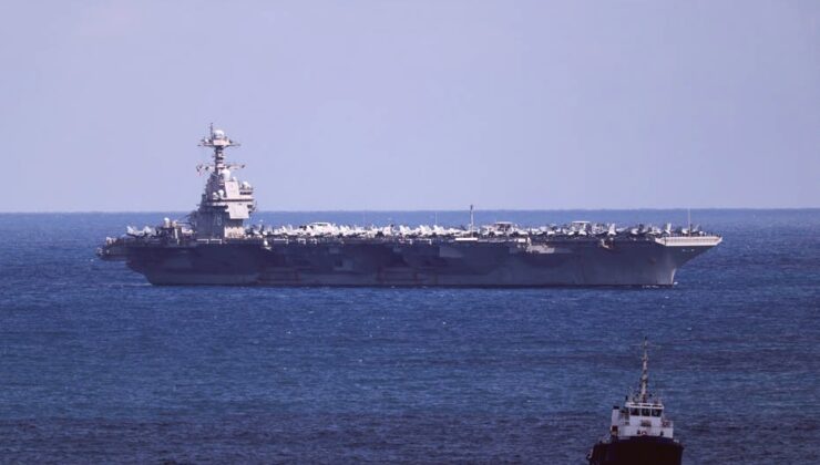 USS Gerald R. Ford Uçak Gemisinde 30 Saat Süren Yangın: Mürettebat Yerlerde Yatıyor