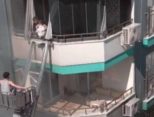 Can Sıkıntısı Bahanesiyle Çıkan Yangında Bebek ve Baba Kurtarıldı: Şüpheli Serbest