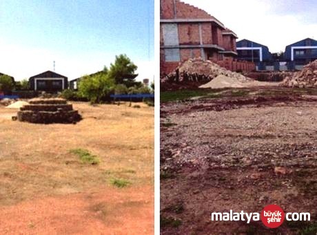 Roma Dönemi Sarnıcı İş Makinesiyle Yok Edildi