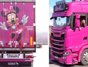 Pembe TIR’ı Avrupa Yollarında: Kadın Şoför Sema Can’dan İlham Veren Hikaye