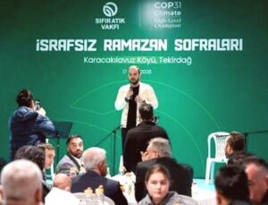Karacakılavuz’da Sıfır Atık Vakfı’ndan İsrafsız Ramazan Sofraları Buluşması
