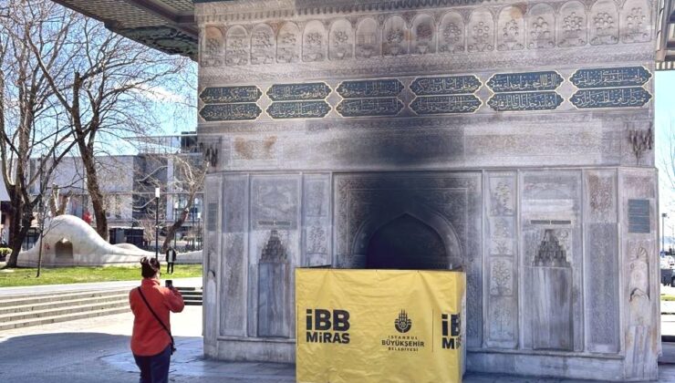 Tophane Çeşmesi’ni Yakan Şüpheli Adliyeye Sevk Edildi