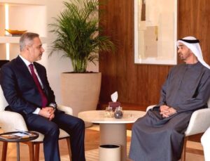 Fidan, BAE Lideri Al Nahyan ile Bölgesel Barışı Görüşü