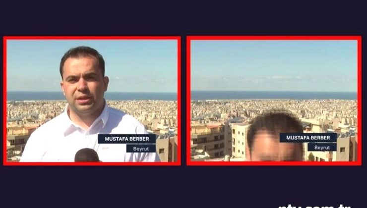 NTV Canlı Yayınında Beyrut Saldırısı Kaydedildi