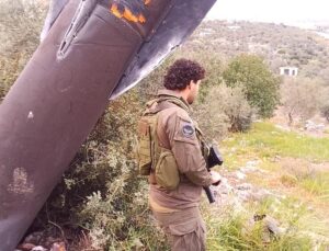 Batı Şeria’ya Düşen İran Füzesi NTV Tarafından Görüntülendi