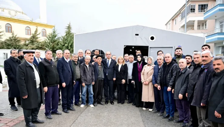Başkan Geçit’ten Aşağıbağlar’a Taziye Evi ve Yeşil Alan Müjdesi