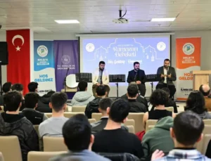 Başkan Geçit’ten Öğrenci Yurtlarında Manevi Program