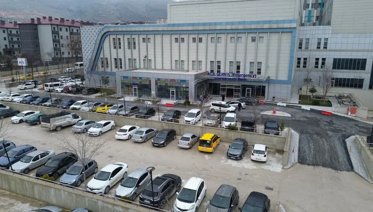 Battalgazi Devlet Hastanesi Otoparkı Modern Bir Yüzle Hizmette