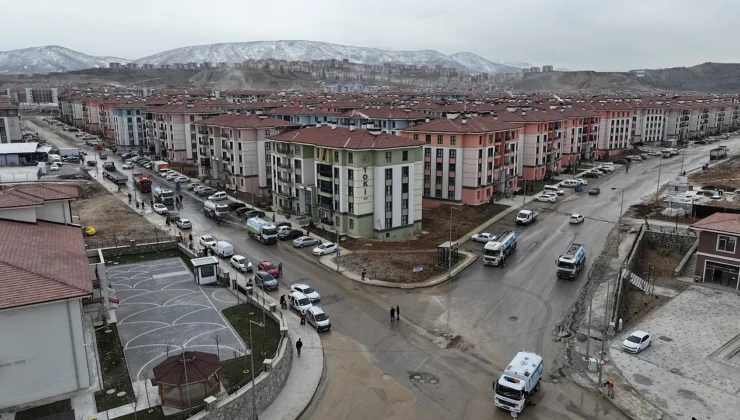 İkizce Deprem Konutlarında Bayram Öncesi Yoğun Temizlik
