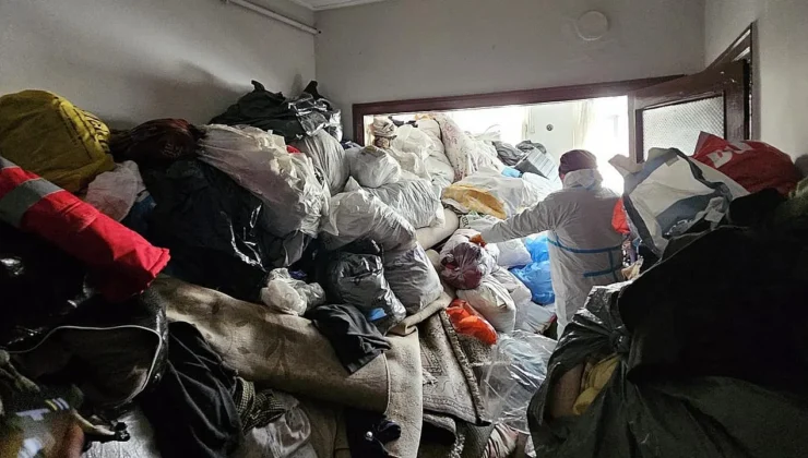 Kayıhan’da ‘Çöp Ev’ Temizlendi, Sağlık Tehdidi Ortadan Kaldırıldı